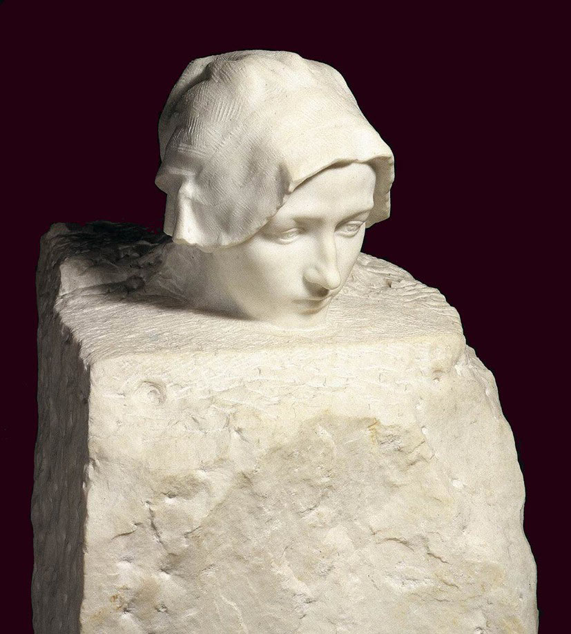 "Thought". Marble. 